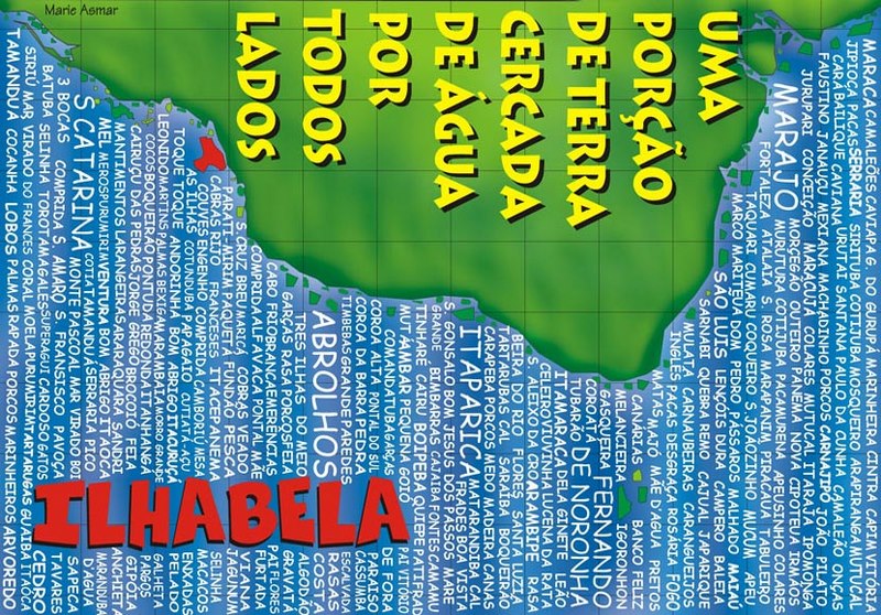 MAPA VILA ILHABELA